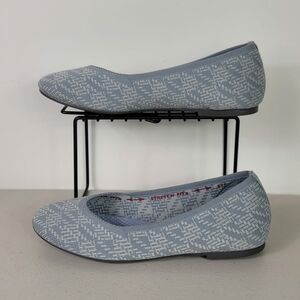 Skechers Cleo 2.0 - Shimmering Women's Sz 7 M Slip-On Blue Ballerina Shoes Flats